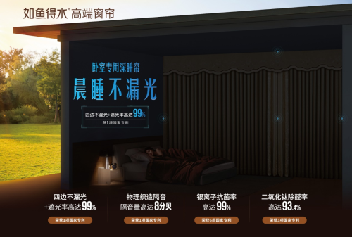 鱼得水一路乘风破浪迈向胜利的彼岸尊龙凯时网站高端窗帘品牌代理选如(图2)